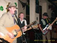 Playing with the band